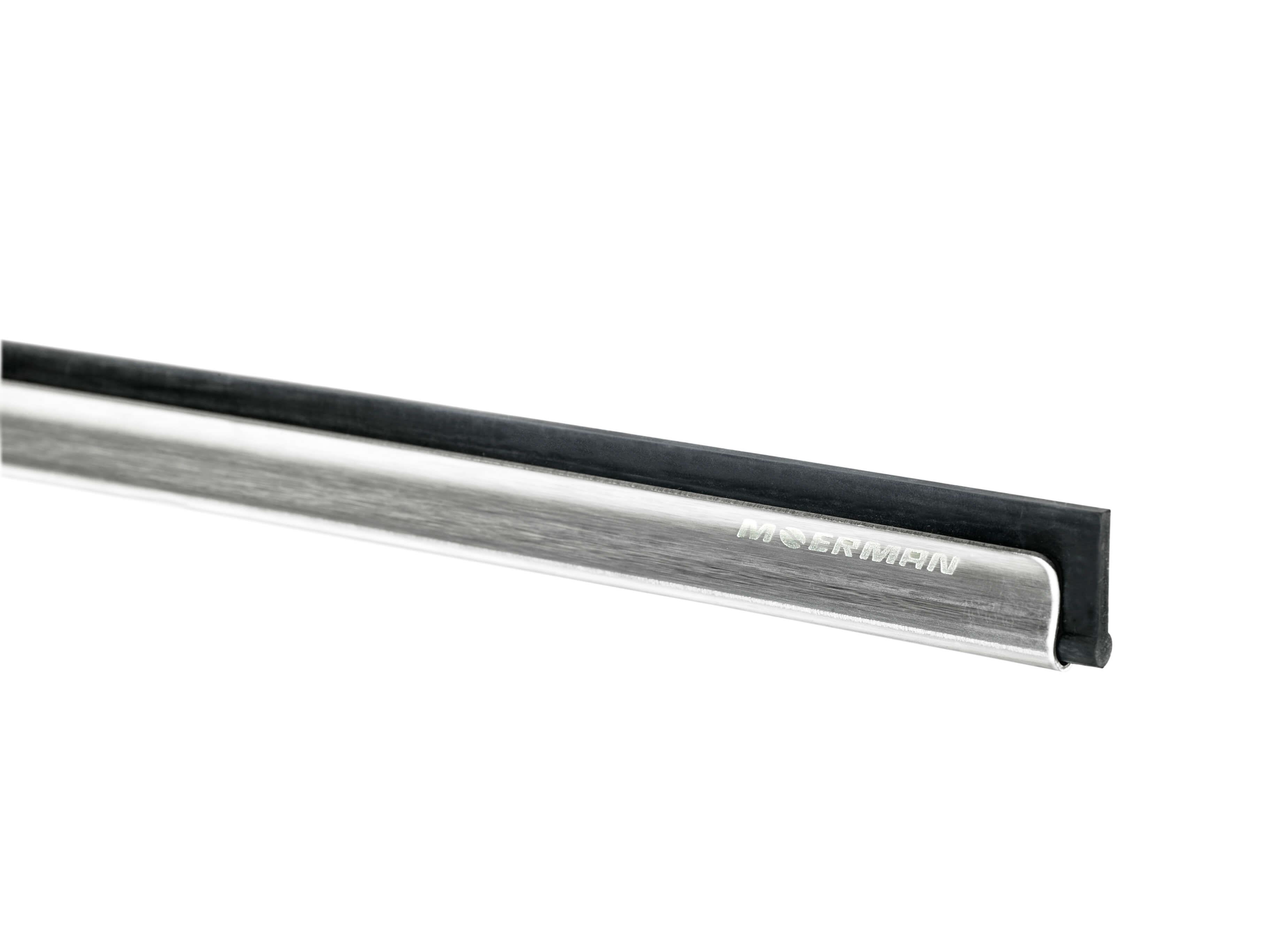 Moerman Edelstahlschiene mit DURA-FLEX Hard Wischergummi